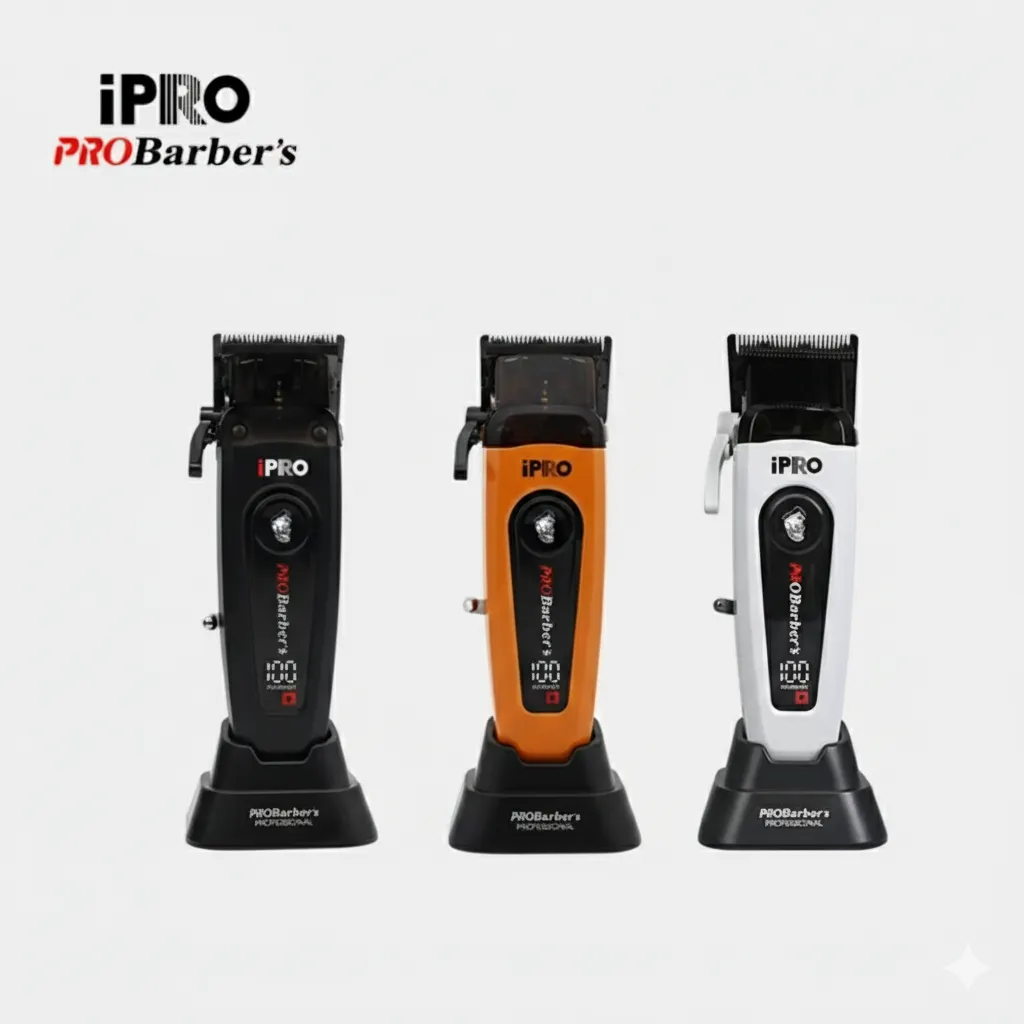 Ipro PROBarber's Tondeuse (Blanc)