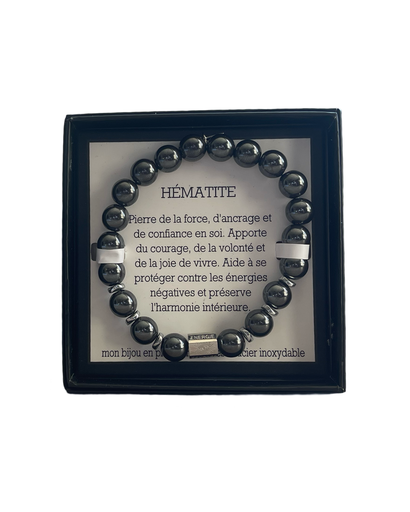 Armband Hematiet